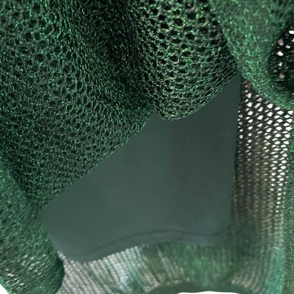 Openwork Midi Tank Dress from A New Day - Green boxBR - Picture 7 of 8